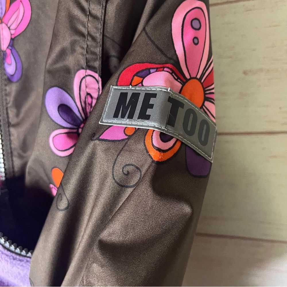 Me Too Colorful Floor Pattern Snowsuit Size 2Y‎